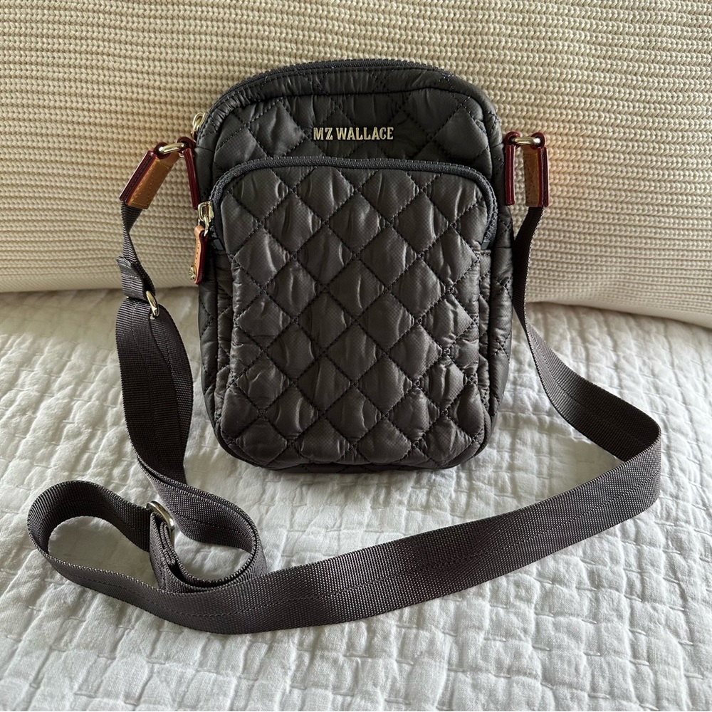 MZ Wallace Metro Crossbody Bag in Magnet